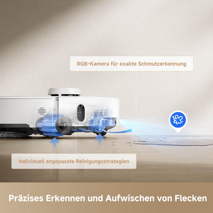 Mova P50 Pro Ultra Saugroboter mit Heisswasser-Mopp