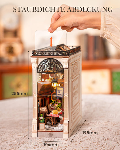 Rolife Book Nook Arcade Dating – DIY Miniaturhaus aus Holz mit LED