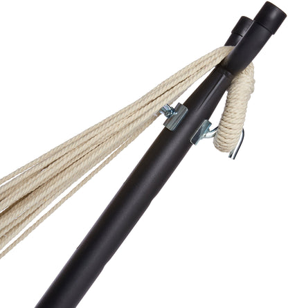 Amazon Basics Stoff-Hängematte mit Gestell – Mehrfarbig
