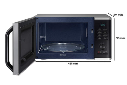 Samsung MS2AK3515AS/EG Mikrowelle 800W, 23l - Silber