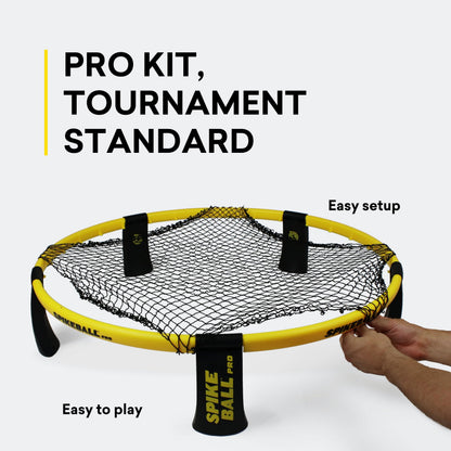 Spikeball Pro Set – Sportspiel mit Netz, 2 Bällen und Tragetasche