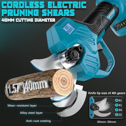 Ecarke Akku-Astschere 38-50mm – Für Makita 18V, ohne Akku