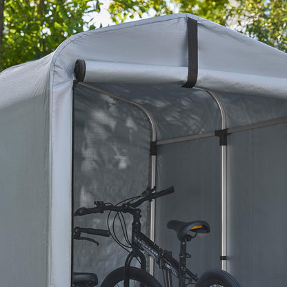 SoBuy Fahrradgarage KLS11-K wetterfest für 1-2 Fahrräder mit UV-Schutz