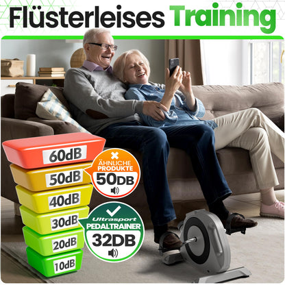 Ultrasport Mini-Bike Pedaltrainer – Deskbike Arm- & Beintrainer