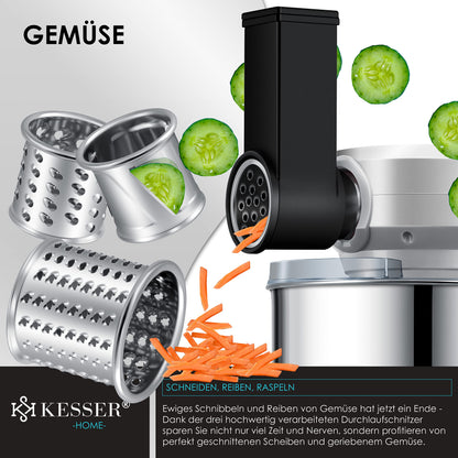 KESSER K-KM 3000 3-in-1 Universal Küchenmaschine - Multifunktion
