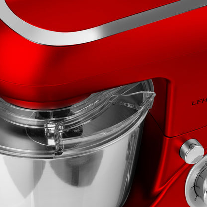 Lehmann Planetarische Küchenmaschine 2200W 5L – Rot