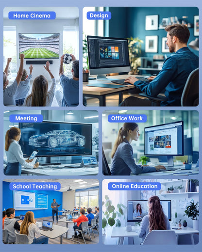 NiPoGi Essenx E1 Mini PC - Intel N95 16GB 512GB SSD W11 Pro