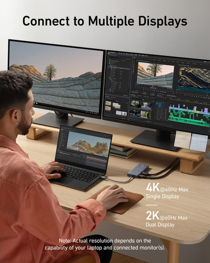 Anker 565 USB-C Dockingstation – 11-in-1 Hub mit 100W PD