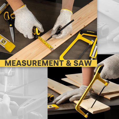 ENVENTOR Werkzeugkoffer Gefüllt 280-tlg – Haushalt & DIY Set