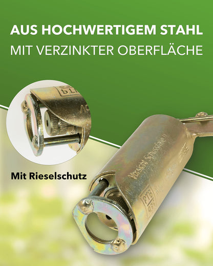 SICA Wühlmausschussfalle – Selbstschussgerät mit Rieselschutz
