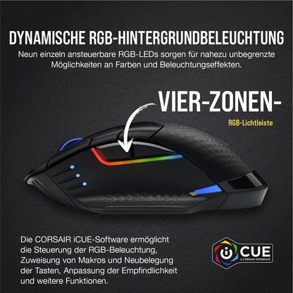 Corsair Dark Core Pro SE Gaming Maus - Schwarz