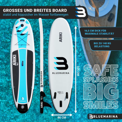 Bluemarina Ariki Aufblasbares SUP Board - Classic 325 cm
