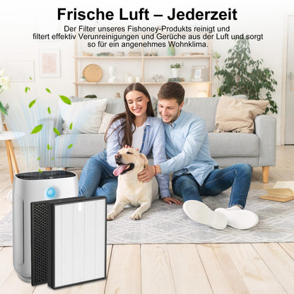 Fishoney FY2420/30 HEPA- & Aktivkohlefilter für Philips Luftreiniger