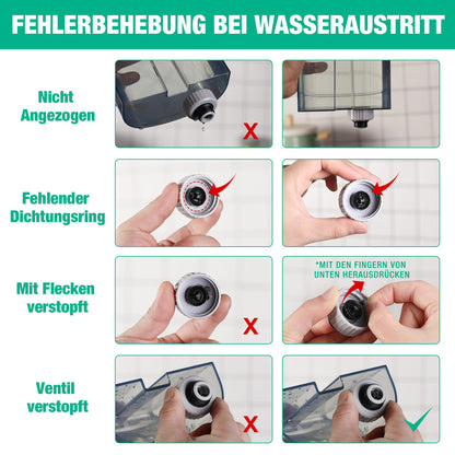 HAUSHOF StainZapper Fleckenreiniger Waschsauger – Weiss/Grau