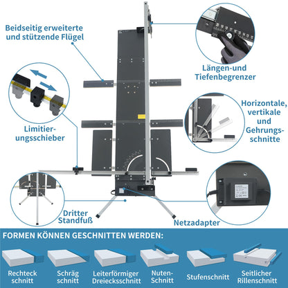 MINOVA Modell 7 Styroporschneider - 1300mm freistehend 200W