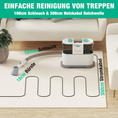 HAUSHOF StainZapper Pro Waschsauger – Teppich- & Polsterreiniger