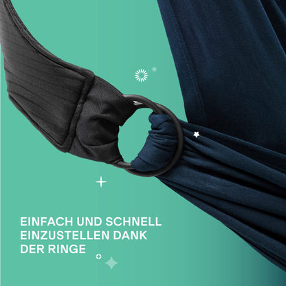 Koala Babycare Babytragetuch – elastisch, einfach anzuziehen (bis 15 kg)