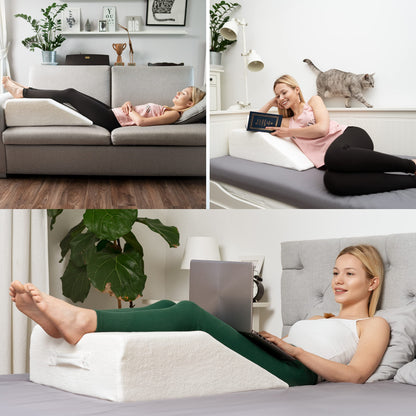 Dreamzie Ergonomisches Venenkissen Beinhochlagerung Memory-Schaum