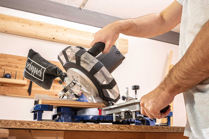 Scheppach HM254SPX Kappzugsäge 2200W - inkl. 2. Blatt & Untergestell