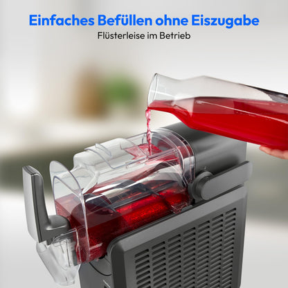 MEDION Slush Maschine MD12090 mit Kompressor und 5 Getränkemodi