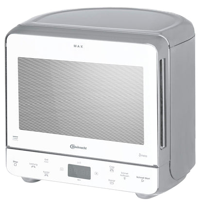 Bauknecht MW 39 WSL Mikrowelle mit Grill und Crisp-Funktion, 13 L in Weiss/Silber