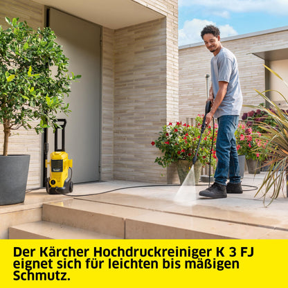Kärcher K 3 FJ Home Hochdruckreiniger - Schaumdüse & Home Kit