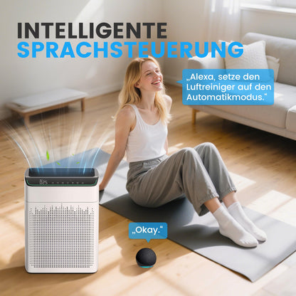 Operan Advanced Luftreiniger Allergiker HEPA - Weiss