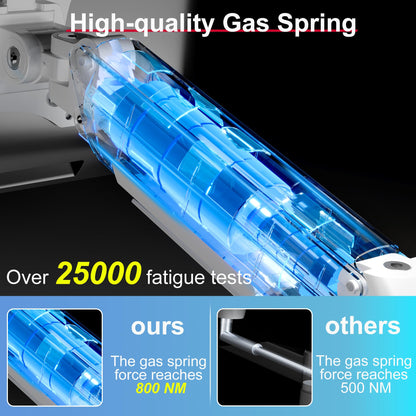 Fydeamer Gasfeder Monitorhalterung Einzel 17-35 Zoll – Weiss