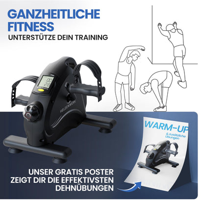 HELDENWERK Pedaltrainer Basic Set – Arm- & Beintrainer Senioren