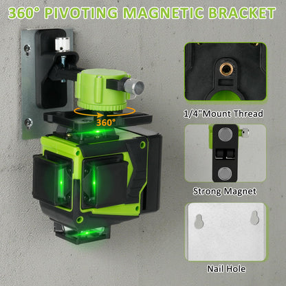 Vincona Kreuzlinienlaser MW3-16G 4x360° 16 Linien selbstnivellierend