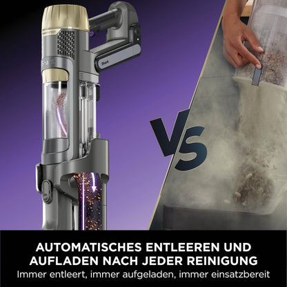 Shark PowerDetect Clean & Empty Akku-Staubsauger mit Absaugstation