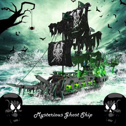 JMBricklayer Flying Dutchman Piratenschiff Bausteine - 40001