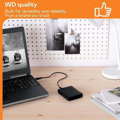 WD Elements Portable Externe Festplatte - 4 TB USB 3.0 Schwarz