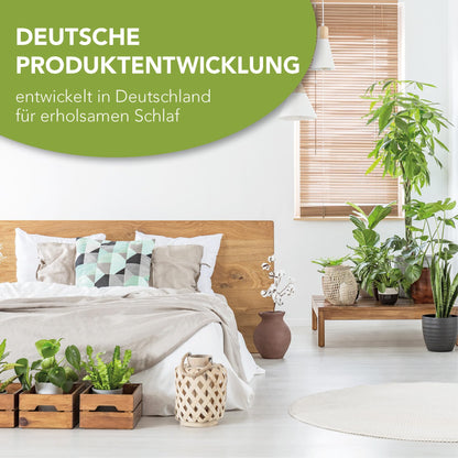 DREAMSTAR Easy Flex | ergonomische 7-Zonen Kaltschaummatratze | Öko-Tex Zertifiziert | Härtegrad 2 und 3 (H2 & H3) | Rollmatratze | Made in EU I 140 x 200 cm