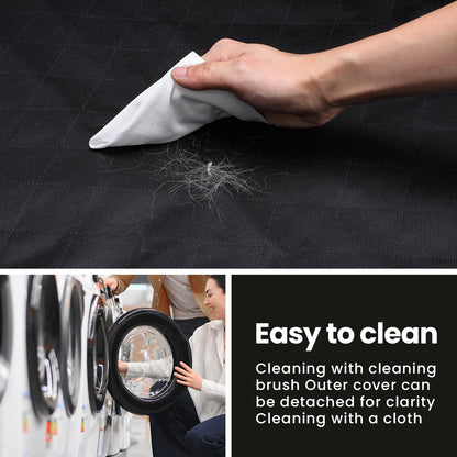 Pecute Kofferraumschutz Hund gesteppt – Seiten- und Ladekantenschutz SUV