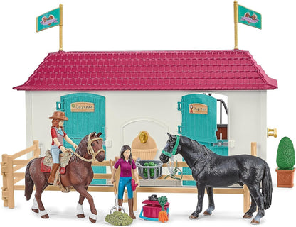 SCHLEICH Horse Club Lakeside Pferdehof Pferde Spielset - 42551