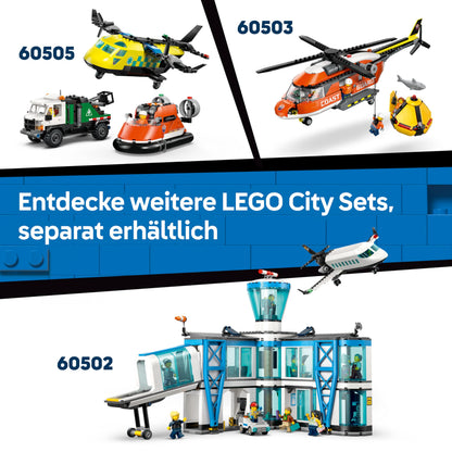 LEGO City Rettungsboot der Küstenwache mit Hubschrauber 60504