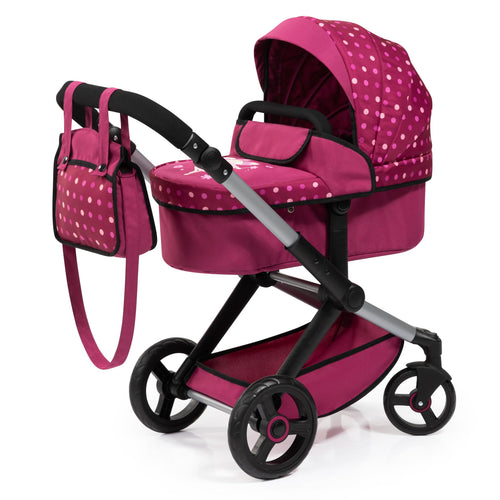 Bayer Design Xeo 17067AA Puppenwagen & Jogger - Bordeaux Fee