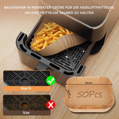 Zorenlepo Airfryer Zubehör-Set 17-teilig für COSORI Turbo Tower Pro