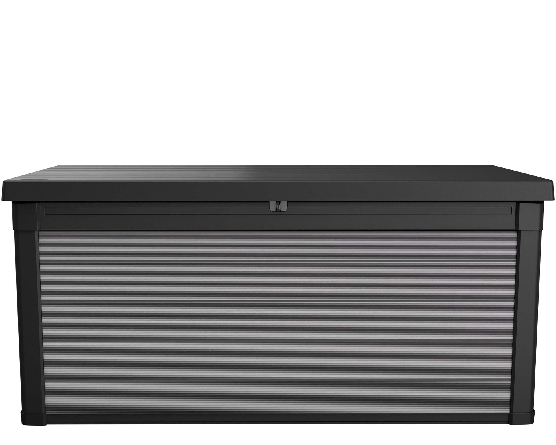 Ondis24 Keter Premier Box Garten-Kissenbox XXL 570 Liter, rechteckig, Anthrazit. Wetterbeständige Box für 570 Liter Gartenkissen/Auflagen.