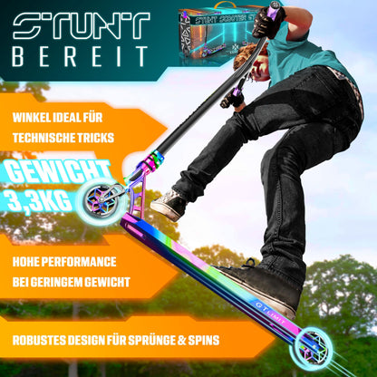 KESSER Stunt Scooter GT-Limit – Stuntscooter 360° Lenkung