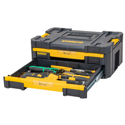 Dewalt T STAK Werkzeugbox IV mit 2 Schubladen DWST1-70706