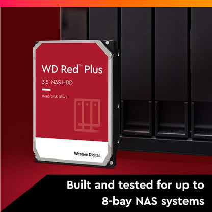 WD Red Plus NAS Festplatte 8 TB – Intern 3.5 Zoll