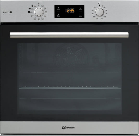 Bauknecht BAR2S K8 V2 IN Dampfbackofen mit Heissluft - Edelstahl. Das Edelstahlgerät gart, backt und dämpft Speisen.