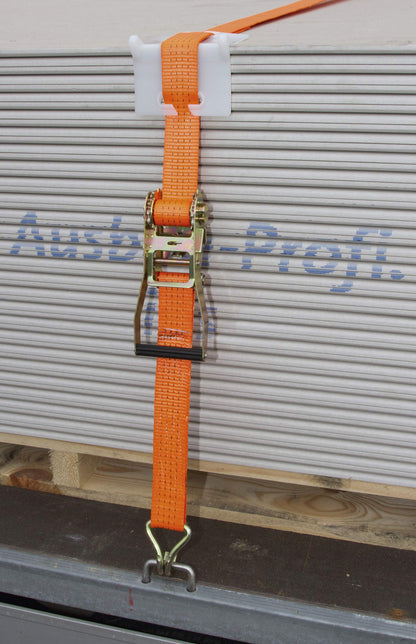 Kerbl Ratschenzurrgurt Spitzhaken 2000kg 15m 50mm orange (4 Stk)