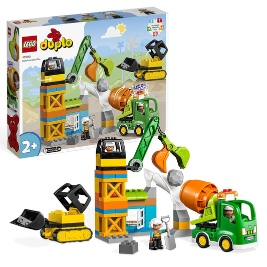 LEGO DUPLO Baustelle 10990 - Baufahrzeuge Spielzeug