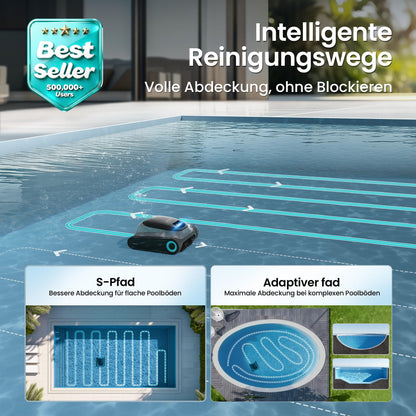 AIPER Scuba S1 Poolroboter für Boden, Wände und Wasserlinie