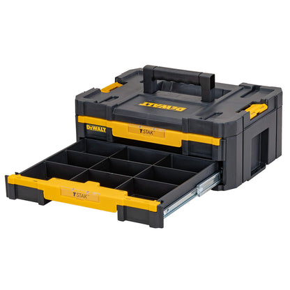 Dewalt T STAK Werkzeugbox IV mit 2 Schubladen DWST1-70706