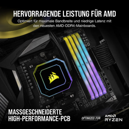 Corsair Vengeance RGB RT DDR4 Arbeitsspeicher 32GB 3600MHz Schwarz