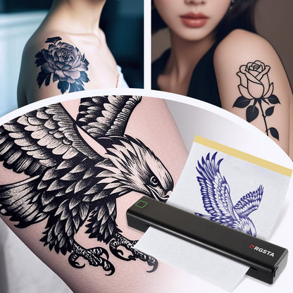 ORGSTA S008 Tattoo Schablonendrucker Bluetooth Thermodrucker